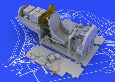 P-38J cockpit (1:48 Academy), 1:48, 003/648259
