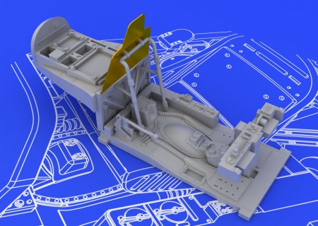 P-38J cockpit (1:48 Academy), 1:48, 003/648259
