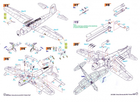 Fairey Barracuda Mk. II Home Fleet, 1:72, 012/SH72306