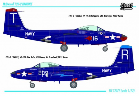 F2H-2 Banshee, 1:72, 030/72077