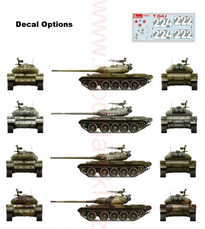 T-54-1 Soviet Medium Tank Mod.1947, 1:35, 089/37014