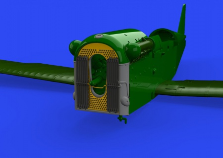 SE.5a radiator - Hispano Suiza for 2blade prop (1:48 Eduard), 1:48, 003/648320