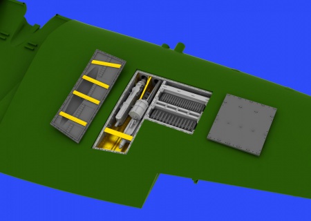 Spitfire Mk.IXe gun bays  (1:48 Eduard), 1:48, 003/648334