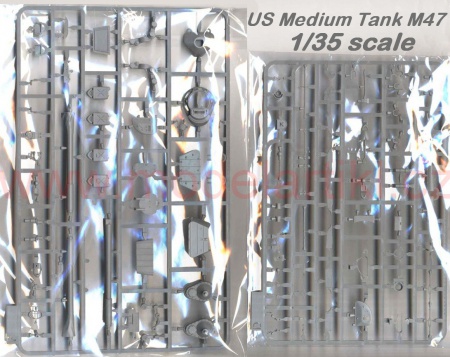 M47/G Patton US Medium Tank, 1:35, 103/2070