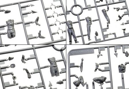 Wehrmacht Tank Crew Set (4+4/2), 1:35, 001/35354