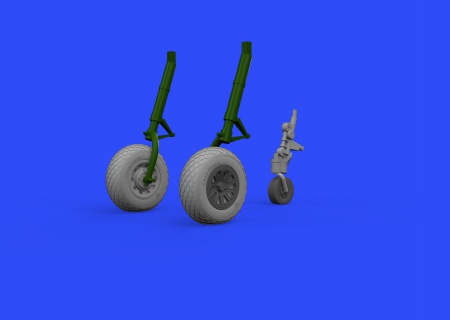 P-51D wheels  (1:48 Airfix), 1:48, 003/648335