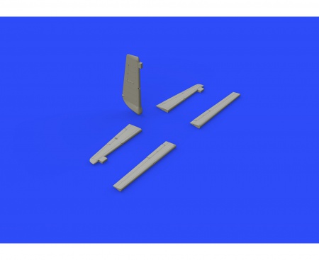 P-51D control surfaces (1:48 Airfix), 1:48, 003/648345