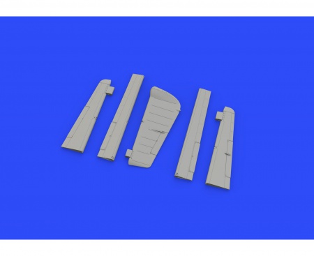P-51D control surfaces (1:48 Airfix), 1:48, 003/648345