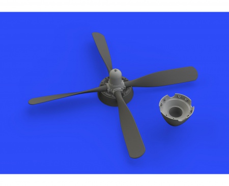 P-51D Hamilton Standard uncuffed propeller (1:48 Airfix), 1:48, 003/648360