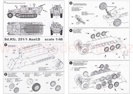Sd.Kfz. 251/1 Ausf.D, 1:48, 001/32564