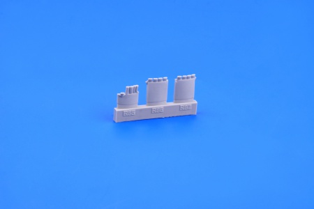 Fw 190A exhaust stacks (1:48 Eduard), 1:48, 003/648381