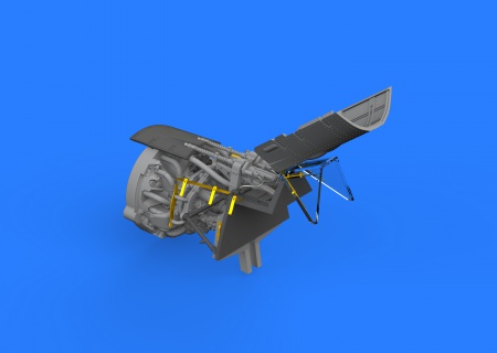 Fw 190A-5 fuselage guns (1:48 Eduard), 1:48, 003/648392