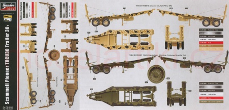 British Scammell Pioneer TRMU30 Trailer, 1:35, 104/TM35205