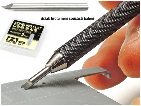 Modeling Flat Chisel Blade 2mm, 001/74143