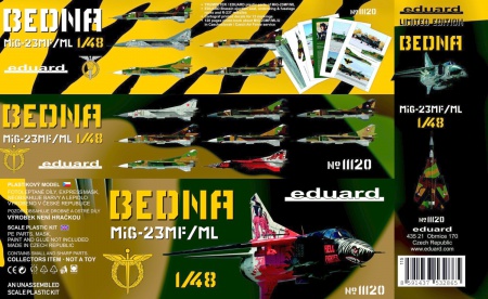 Mig-23MF/ML BEDNA (Limited Edition), 1:48, 003/11120