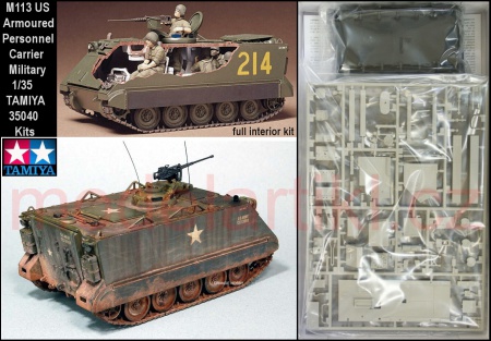 M113 U.S. Armoured Personnel Carrier, 1:35, 001/35040