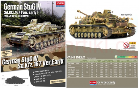 German Stug IV Sd.Kfz.167 (Ver.Early), 1:35, 002/13522