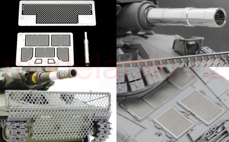 Photo-Etched Parts & Metal Gun Barrel Set U.S. M551 Sheridan, 1:35, 001/12687