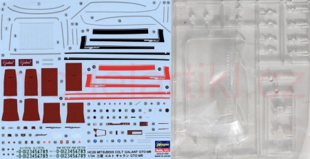 Mitsubishi Colt Galant GTO-MR, 1:24, 007/HC28