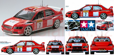 Mitsubishi Lancer Evolution VII WRC, 1:24, 001/24257