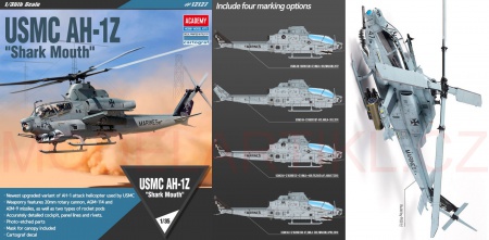 USMC AH-1Z Shark Mouth, 1:35, 002/12127