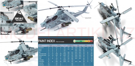 USMC AH-1Z Shark Mouth, 1:35, 002/12127