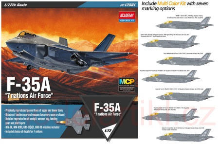 F-35A Seven Nation Air Force, 1:72, 002/12561
