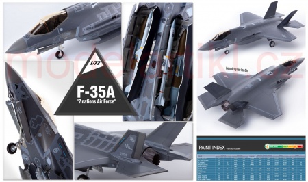F-35A Seven Nation Air Force, 1:72, 002/12561