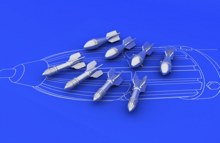 IL-2 Shturmovik weapon set - FAB 50, RS 132 (1:48 Tamiya), 1:48, 003/648073