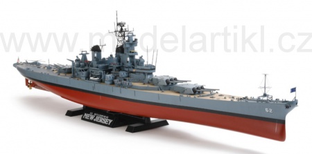 U.S. Battleship BB-62 New Jersey (w/Detail Up Parts), 1:350, 001/78028