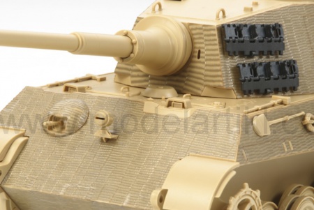 Zimmerit Coating Sheet - King Tiger Production Turret, 1:35, 001/12648