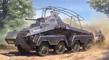 German 8-wheeled Heavy Armored Car Sd.Kfz.232, 1:48, 001/32574