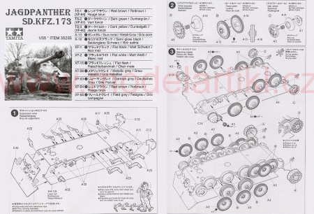 Jagdpanther Sd.Kfz.173 Late Version, 1:35, 001/35203