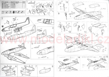 Nakajima J9N1-S Kikka Night Fighter, 1:72, 052/AZ7405